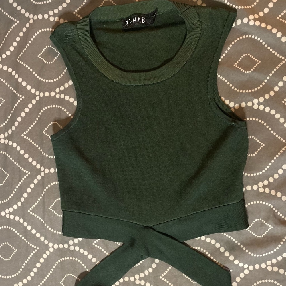 olive green shirt